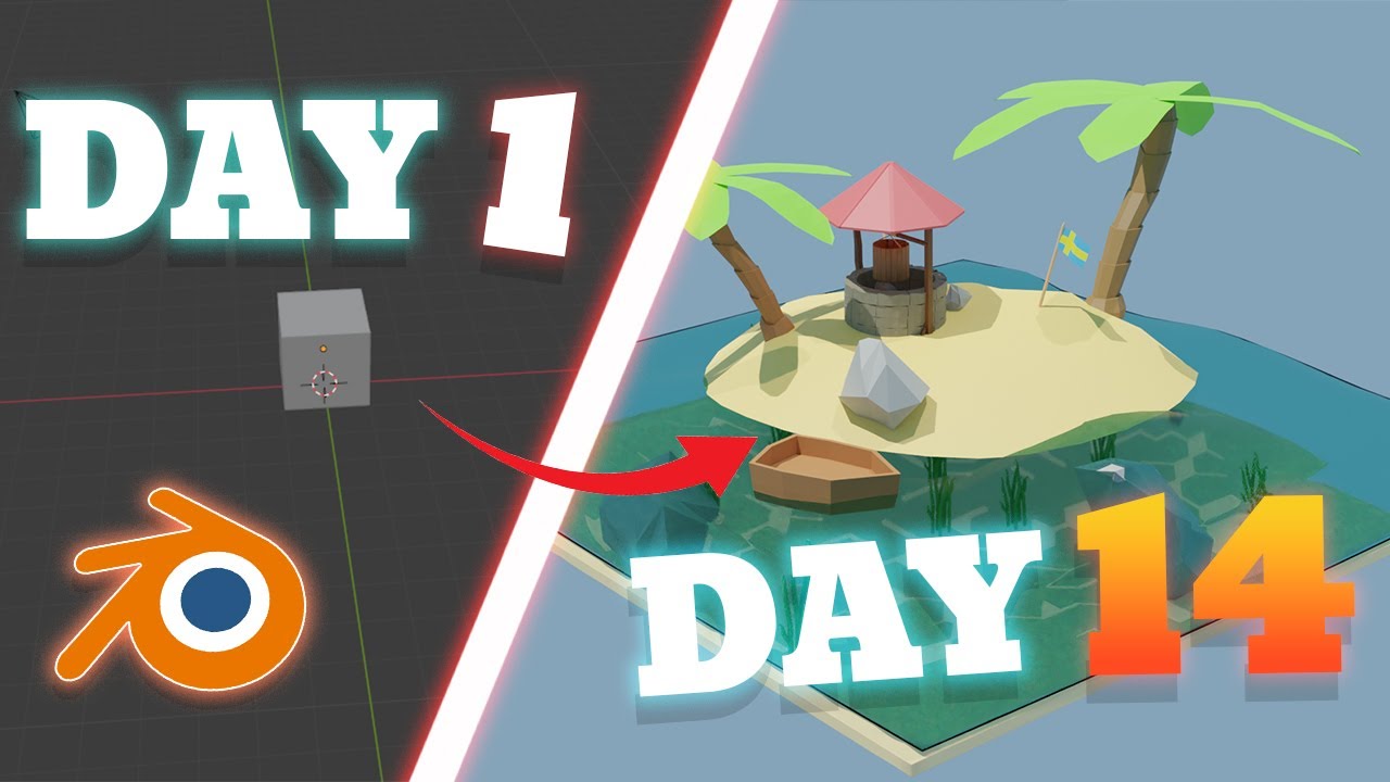I LEARNED BLENDER IN 2 WEEKS!!