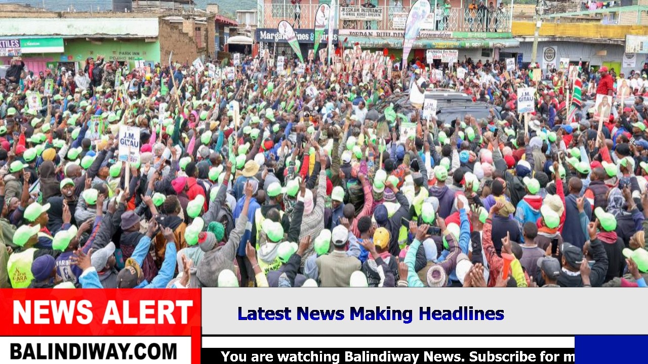 Gachagua, Kalonzo and other United opposition leaders blocked at Naivasha Town by Wantam supporters!