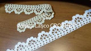 : Dantela crosetata manual/ Crochet dantel/  / Master-class/ -