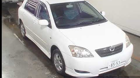 2003 TOYOTA COROLLA RUNX S ZZE122