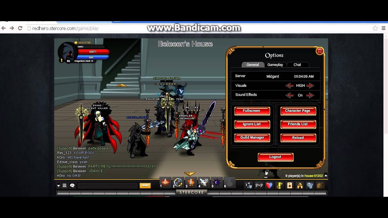 AQW (PrivateServer) RedHero! is Online!! Play Now!!