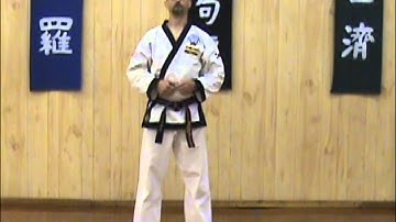 Tang Soo Do - Single Step Drill - Sequence 7