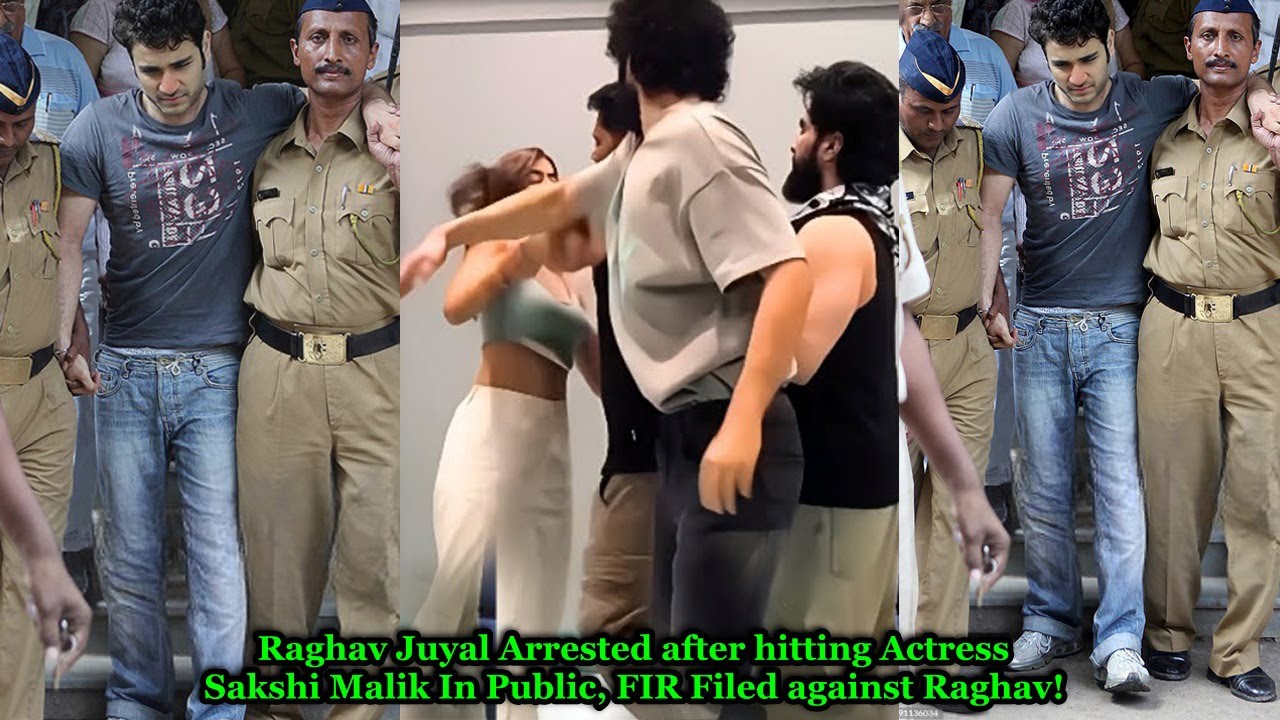 Raghav Juyal Arrested after Hitting Actress Sakshi Malik In Public, FIR  Filed against Raghav!