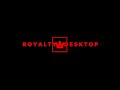 Royalty Desktop logo (2024-/horror variant)
