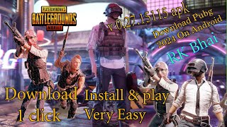 Pub G lite V0.27.1555 Download Apk In 1 Click in Urdu/Hindi RK Bhai how to download pubg lite setup screenshot 1