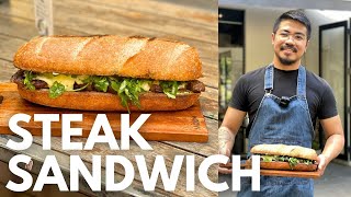 Easy Steak Sandwich Recipe