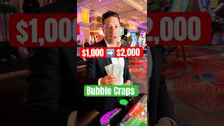 Turning $1,000 into $2,000? Bubble Craps #rossisboss