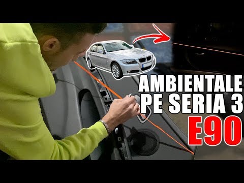 *127 Vlog - LUMINI AMBIENTALE PE BMW E90 !