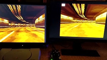 Ridge Racer - PSX and MiSTer PSX core by Robert Peip comparison