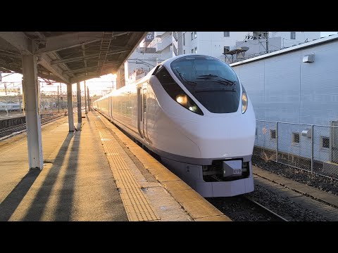 [ジョイント音最高！]E657系 K19編成 特急ひたち2号品川の送り込み回送 回送列車がいわき駅1番線に入線するシーン