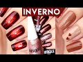 3 Unhas Decoradas e 1 Misturinha de Esmaltes para o INVERNO | Tutorial