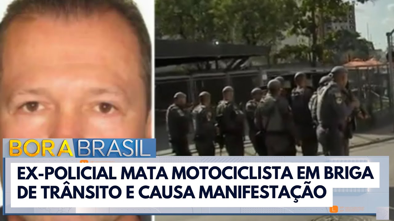 Ex-policial mata motociclista em briga de trânsito