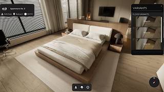 UnrealEngine 5.7 | Interactive interior design