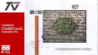 Tandas Comerciales TVN (30 de Noviembre de 1992)