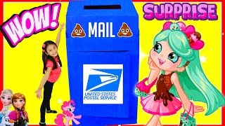 GIANT MAILBOX  SURPRISE PRESENT TOY OPENING | FROZEN | SHOPKINS | MLP | Me & my kids