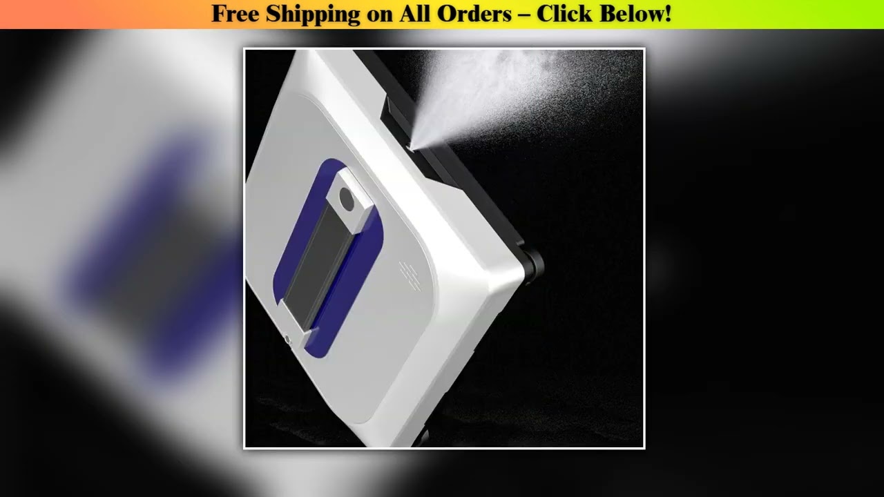 2025 Robot Lifestyle Robotic Window Cleaner RL4136, Fixed-point Cleaning, Spray Water, Tuya APP