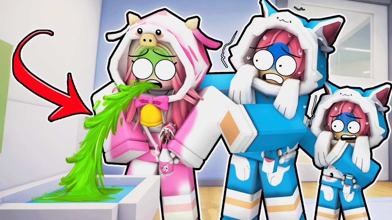 ATUN PANIK!! MOMON MUNTAH TERUS di BROOKHAVEN GARA - GARA…. @BANGJBLOX 