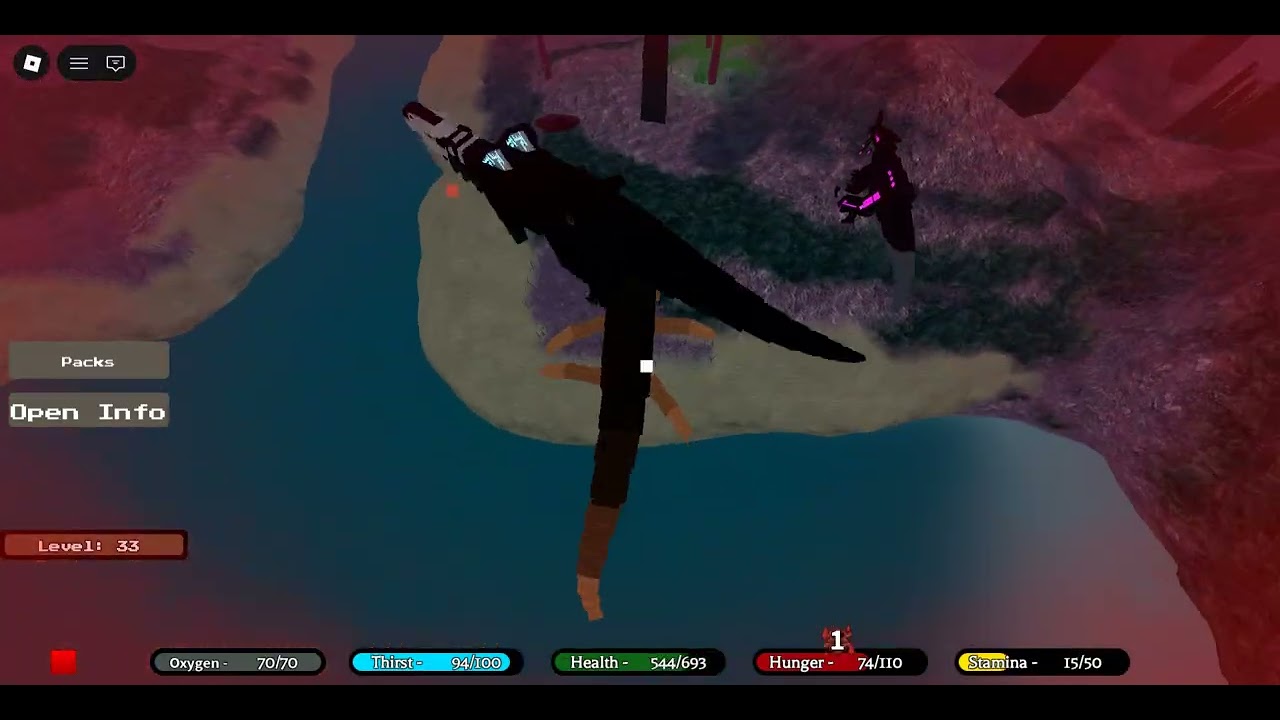 Vnalgeos island: Max level elder Dremt vs a big ognaharanus