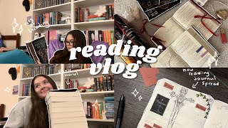 Reading Vlog | rereading favorites, huge book haul, exams, plus a new 5 star read!?