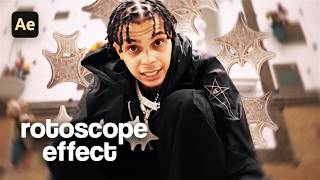 Try this Rotoscope ROTATING Effect in After Effects