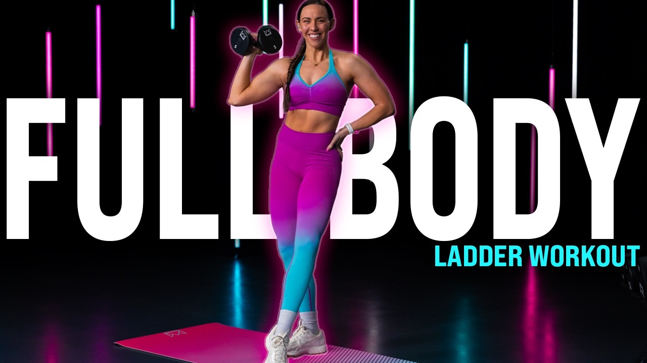 Full Body Ladder Workout | 40 Minutes of Progressive Intensity! - YouTube