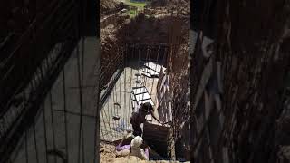 Construction Process of Rectangular Water Tank | Civil Inside | shorts |