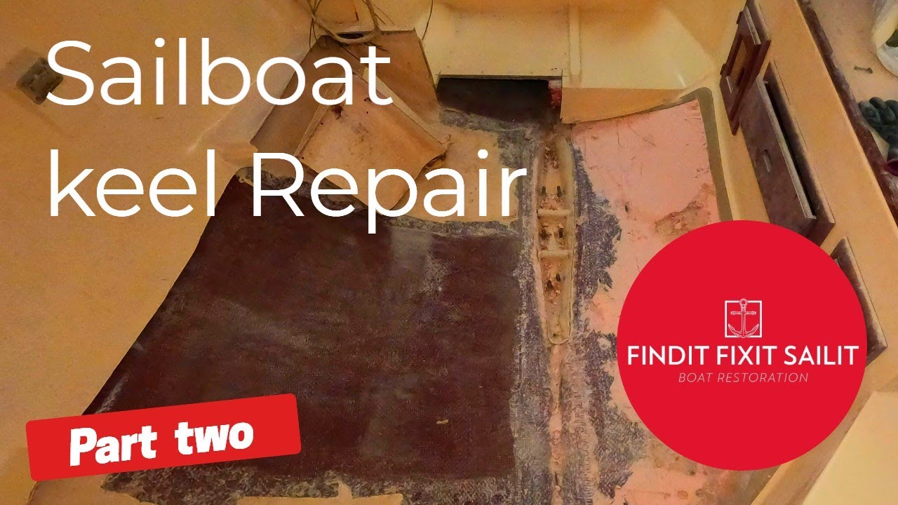 sailboat keel repair
