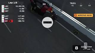 (ios) F1 Mobile Racing - 🚨Over 300km/h Head-on Crash