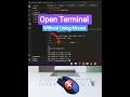 VS Code: Open Terminal Without Mouse Using Shortcuts ! #vscodetips
