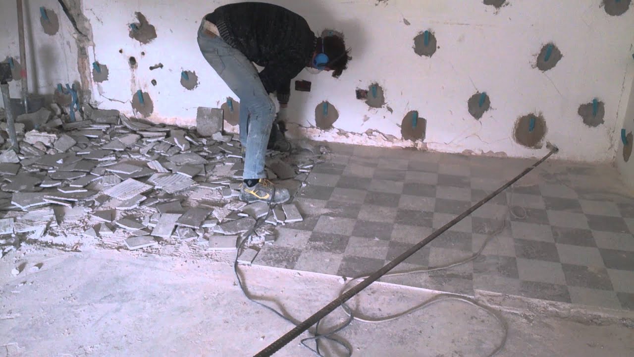 Demolizione pavimenti youtube Costo demolizione casa