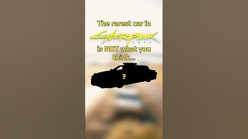 The RAREST car in Cyberpunk?! | Cyberpunk 2077 2.2 #cyberpunk2077 #gaming