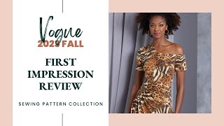 Review: VOGUE 2023 FALL Sewing Patterns