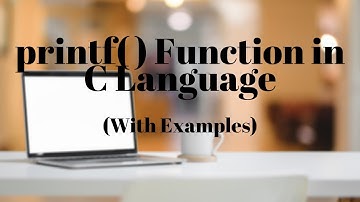What is printf() function in c programming | Examples | Tutorial # 04
