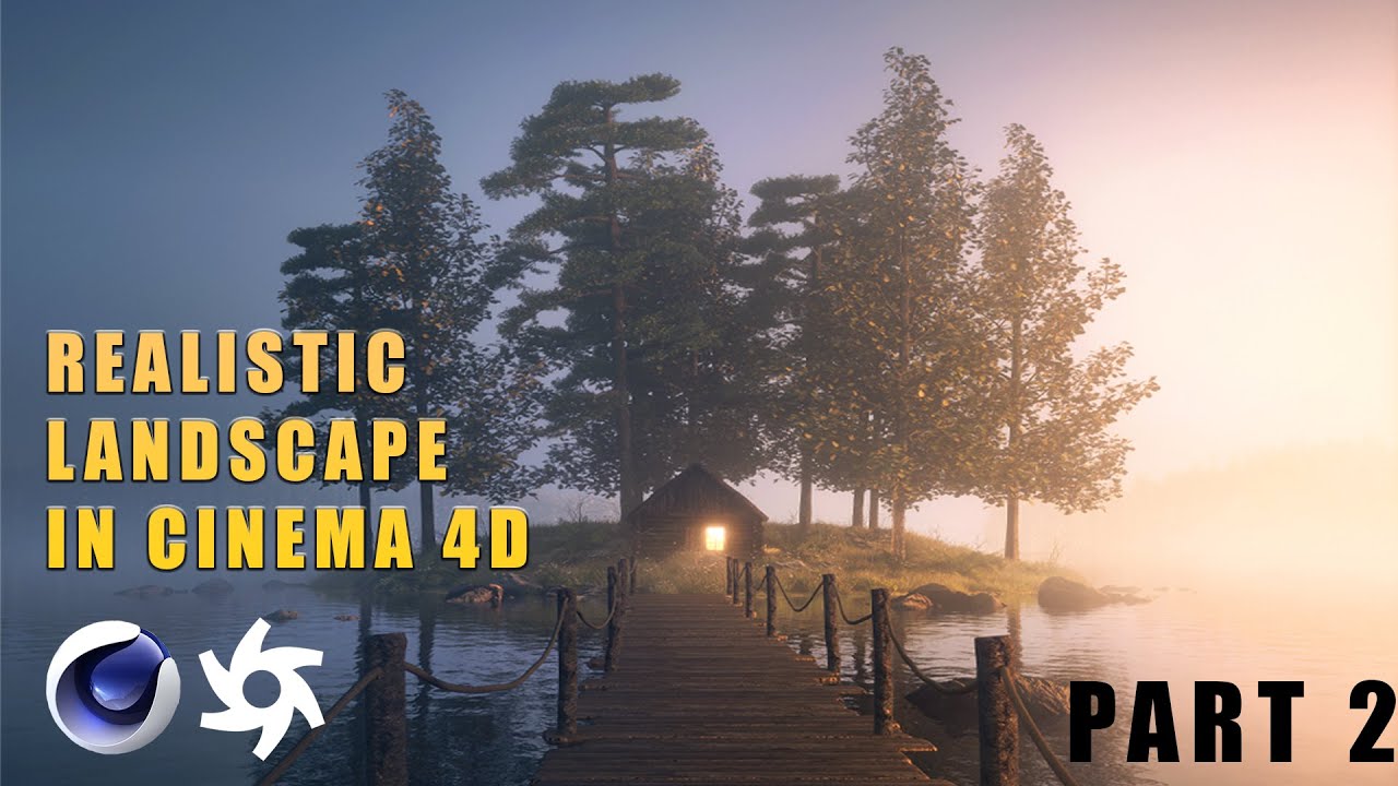 Create A Realistic Landscape In Cinema 4D & Octane // Part 2 - YouTube