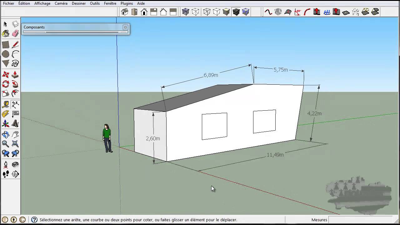 Comment Faire Une Maison Sur Sketchup 8 – Ventana Blog