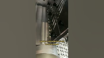 Capsule Filling Machine Operation