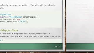 How to Filter Java Object Fields Based on JSON Field Names Using @ JsonFilter