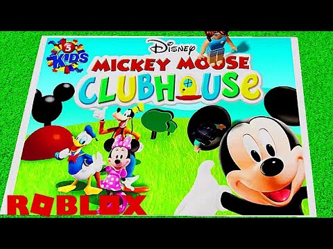 roblox mickey mouse clubhouse disney junior logo