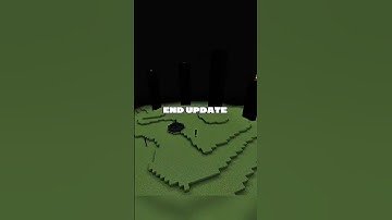 "Minecraft end update is coming🔥😱"