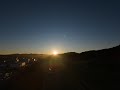 Blaue Stunde und Sonnenaufgang (Drohnenflug)