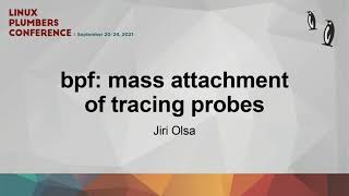 bpf: mass attachment of tracing probes  - Jiri Olsa