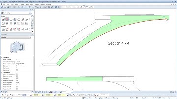 Allplan How to 018 Freeform bar shape