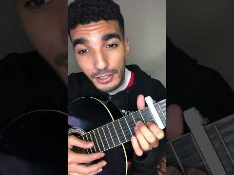 تعليم أغنية طاحو عينيا فعينيها على الجيتار  3  3  