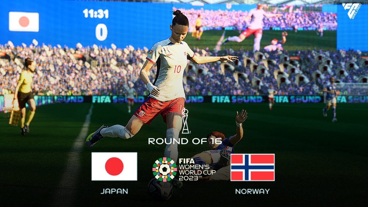 JOGO COMPLETO: JAPÃO X NORUEGA, OITAVAS DE FINAL