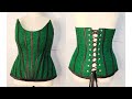 How to sew an OVER-BUST CORSET with Bust Caging [Detailed]