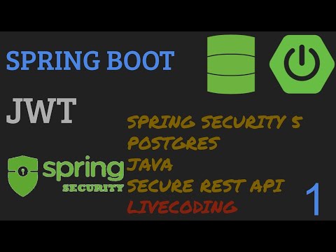 Spring Boot JWT. Проект полностью. Реализуем регистрацию и авторизацию. Livecoding SaaS. #1