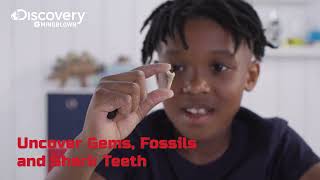 Discovery Mindblown Toy Excavation Kits 2 pc - Mini Gemstone | Shark Tooth | Treasure