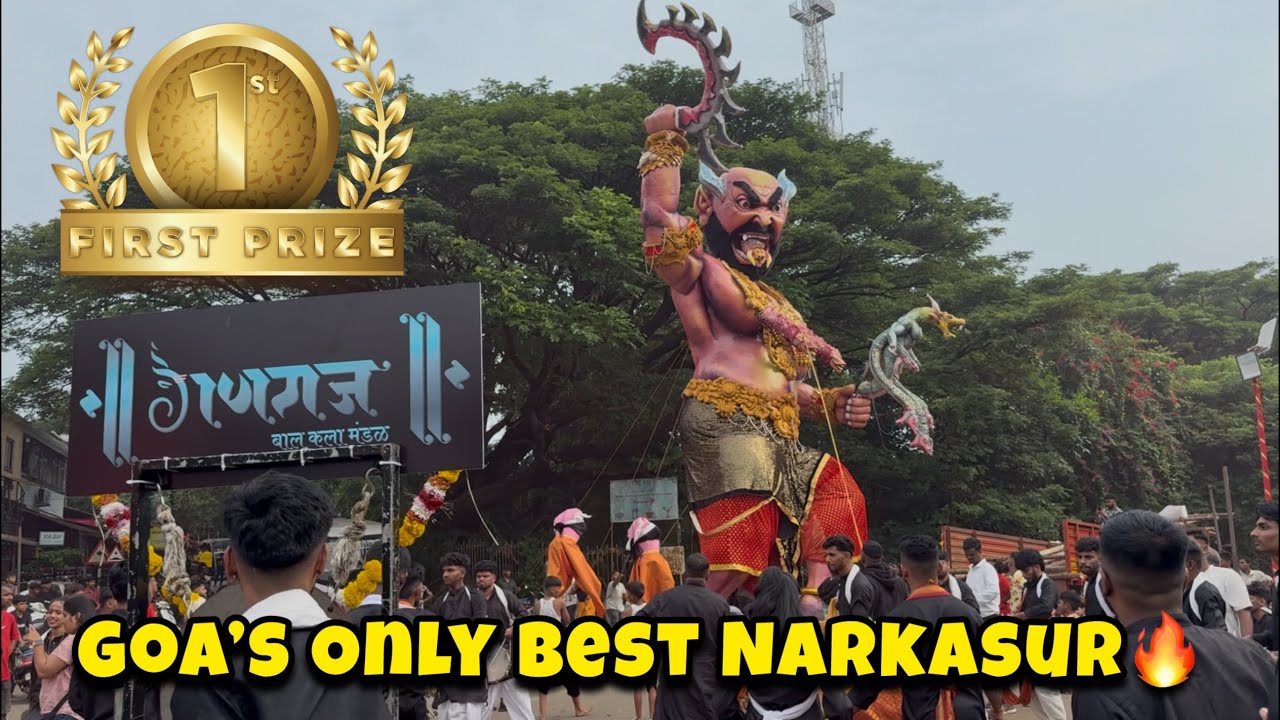Narkasur : Shree Ganaraj Bal Kala Mandal | Kundaim Goa | Best Narkasur in Goa