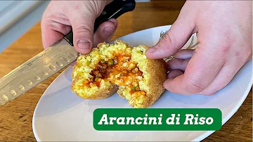 ARANCINI di RISO | World famous Rice Balls like an Italian | SICILIA