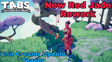 New Red Jade Rework In Unit Creator TABS Update Teaser - Red Jade New Tornado Ability
